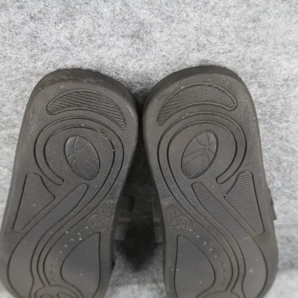 Bokos Shoes Mens 44 Sandals Slides Slip On Casual Black Sport Active Rubber